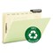 Smead Pressboard Mortgage Folders 8 Dividers Legal Size Green 10/Box